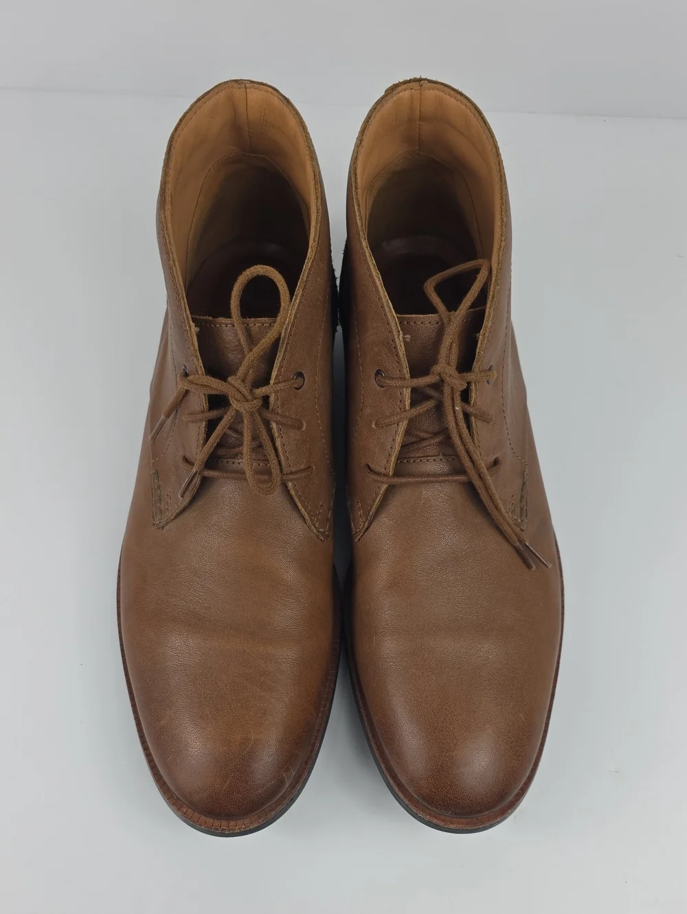 Clarks‎ Broyd Mid Tan leather Chukka Men's Boots Size 10